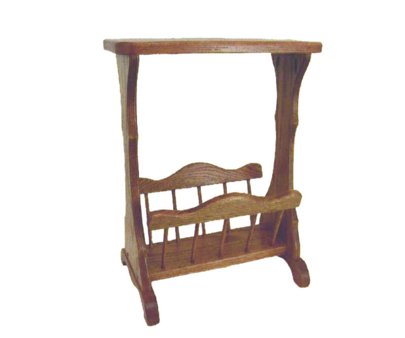 Triggs Single Magazine Rack with top