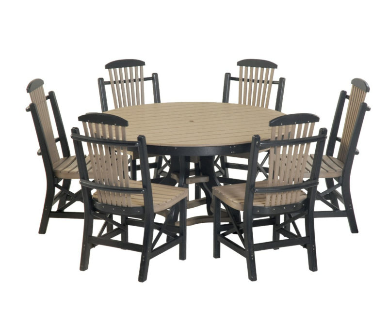 Round Patio Set (Six Chair)