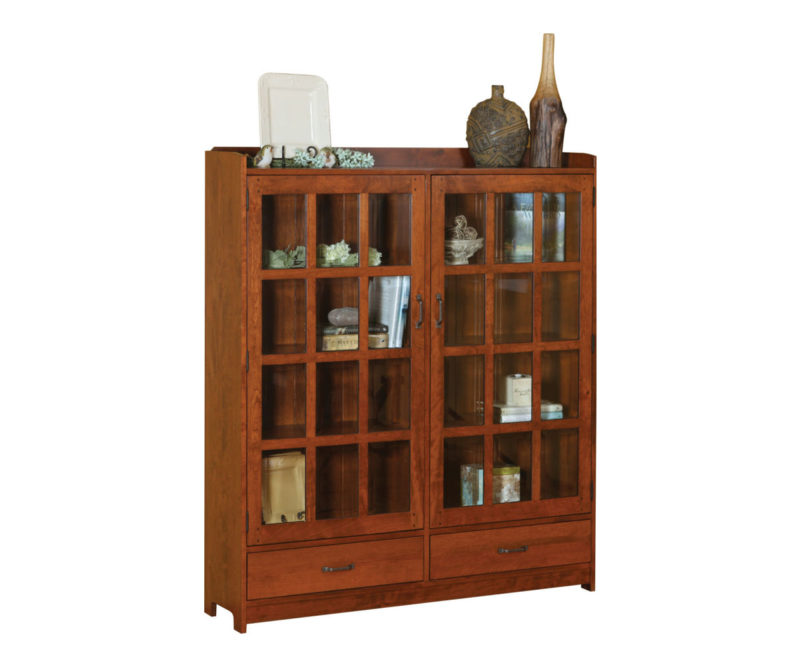 Decade 2 Door 2 Drawer Bookcase