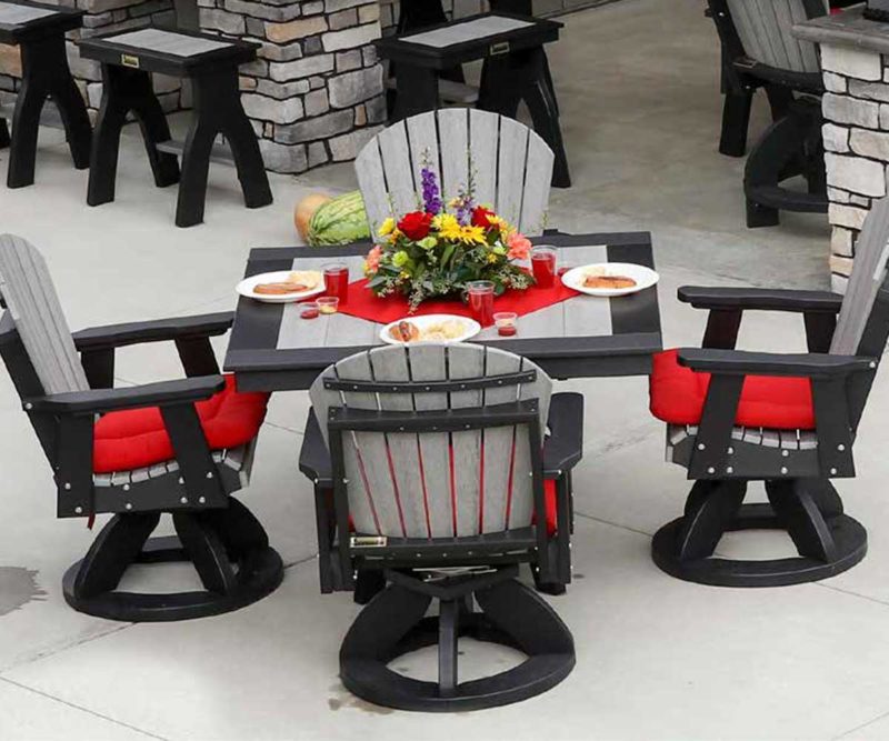 44" Square Patio Table (Set)
