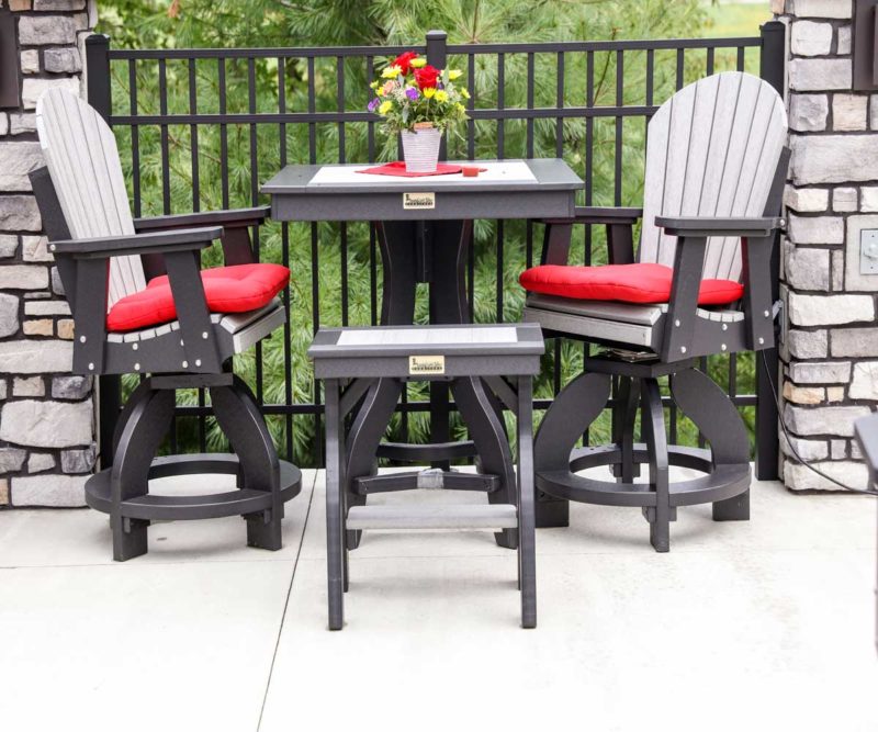 32" Square Balcony Table (Set)