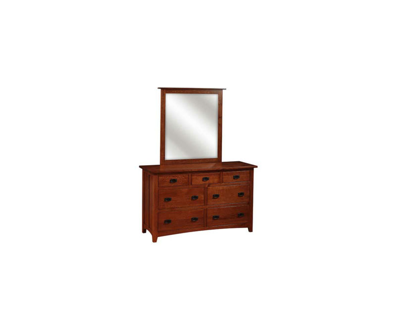 Danton Mission Dresser with Mirror