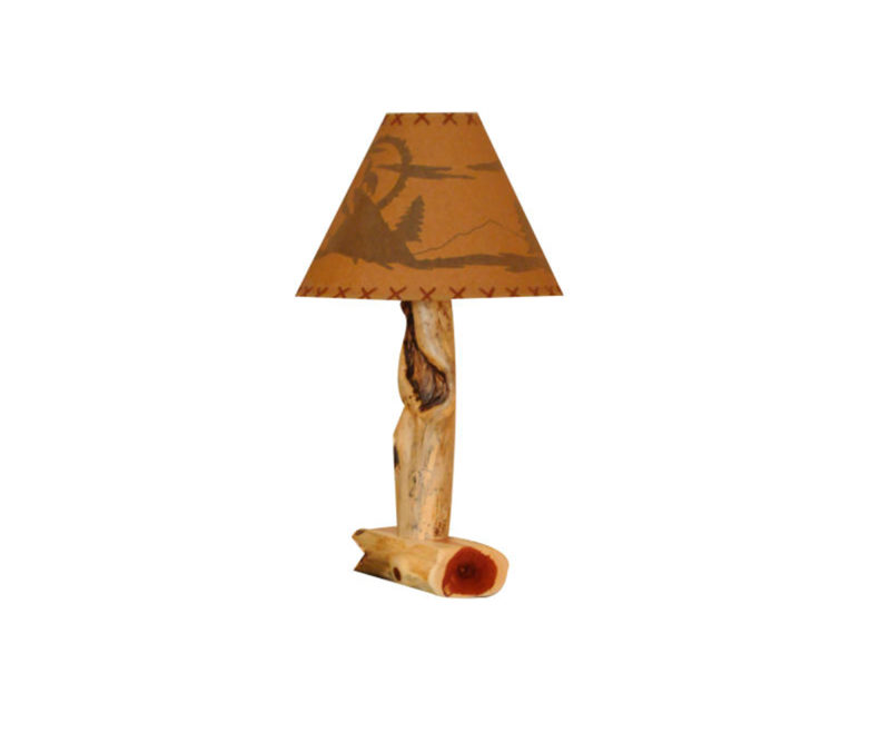 Red Cedar Table Lamp