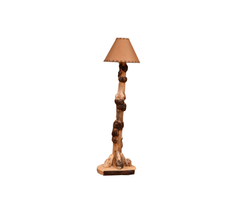 Buried Pine Floor Lamp