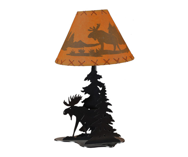 Moose Lamp