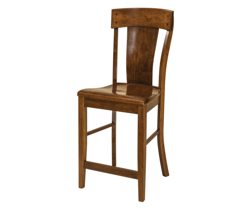 Merlot Stationary Bar Stool