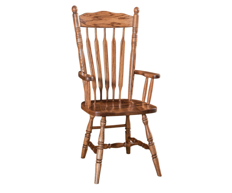 Post Paddle Arm Chair