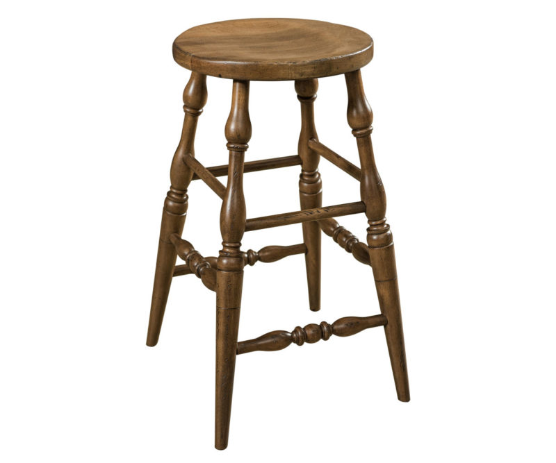 Scoop Stationary Bar Stool