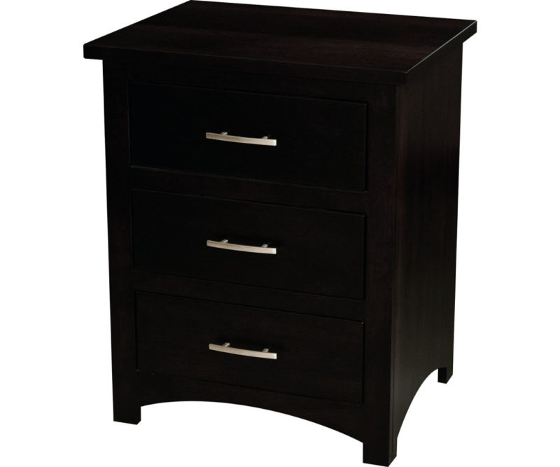 Woodrow Mission 3-Drawer Nightstand