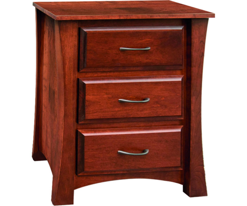 Derby 3-Drawer Nightstand