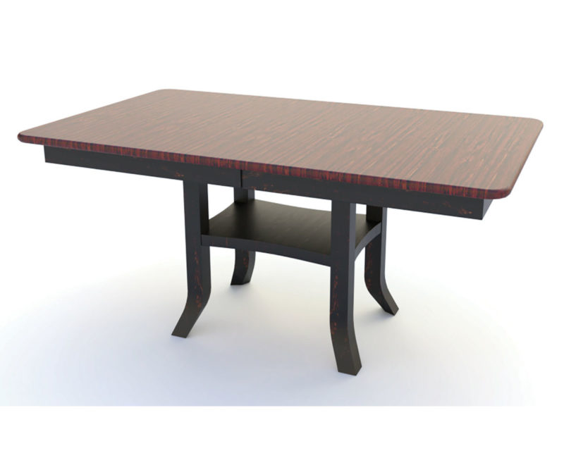 Galesberg Double Pedestal Table