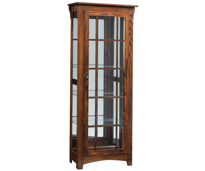 Norris Mission Single Door Curio