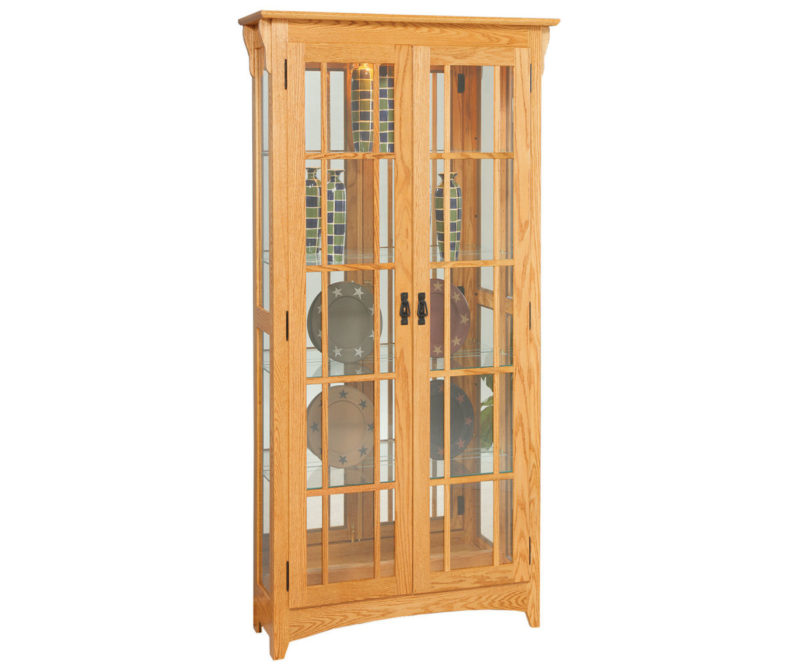 Norris Mission Double Door Curio