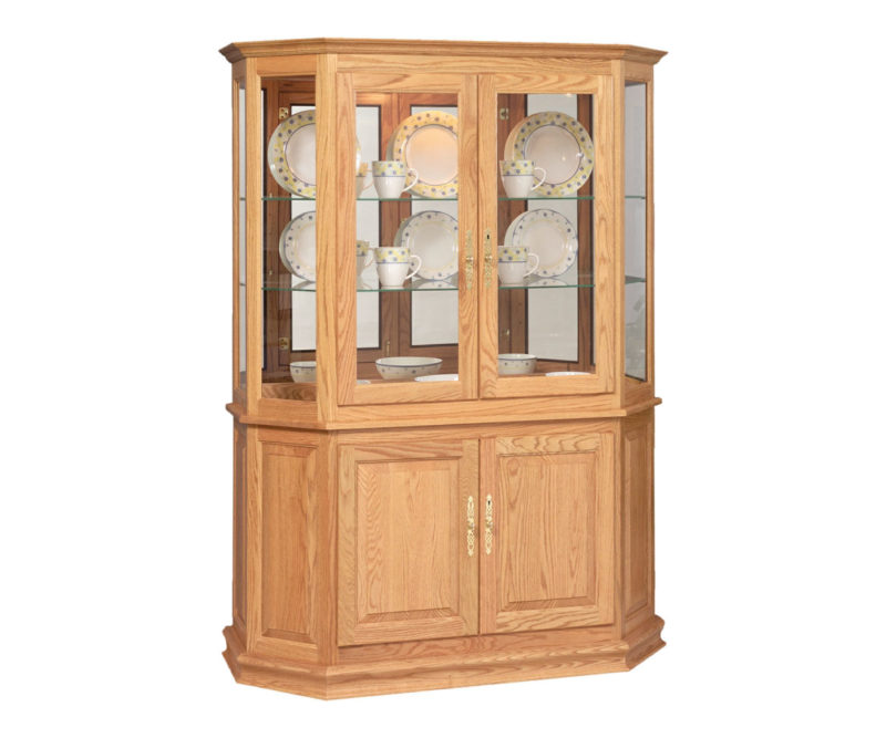 Angled Double Door Picture Frame W/ Enclosed Base