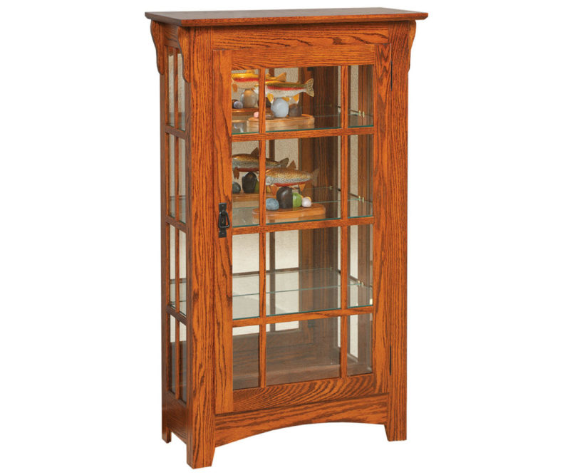 Small Mission Single Door W/ Mullions In Sides