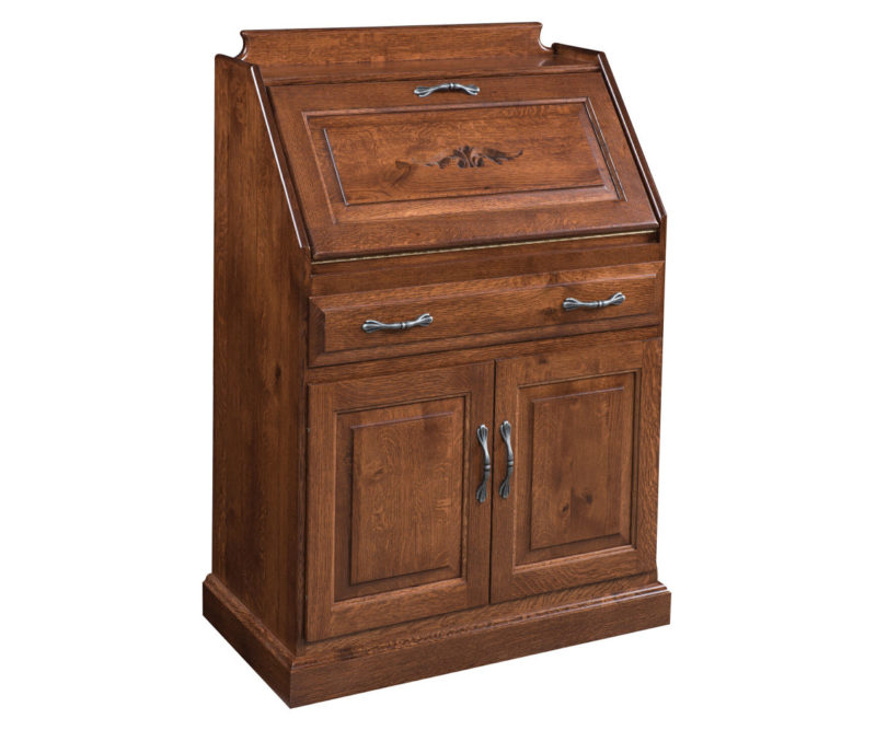 Secretary Desk W/ Doors