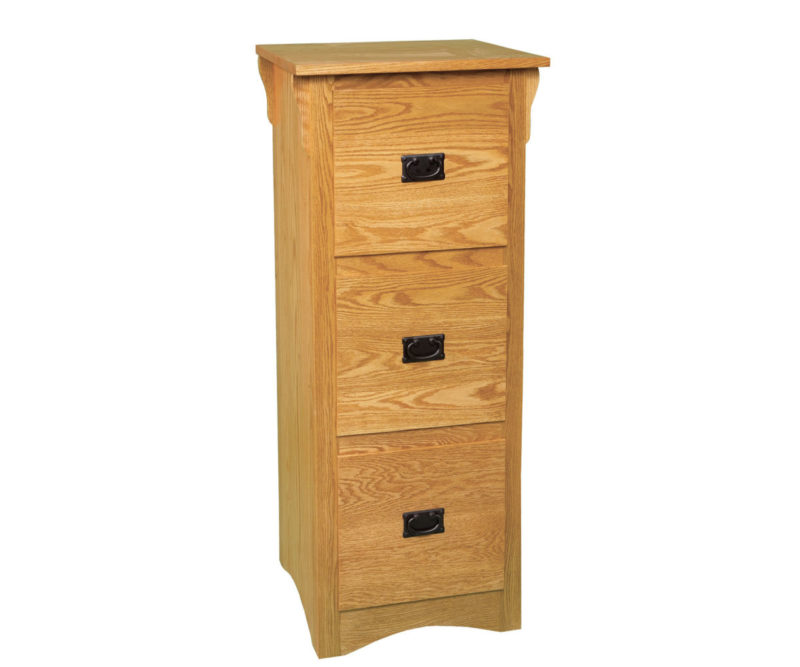 3 Drawer Mission Filing Cabinet
