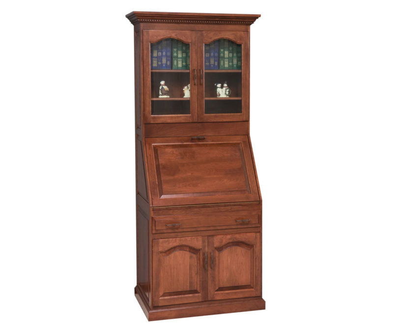 Fusano Deluxe Secretary Desk W/ Doors