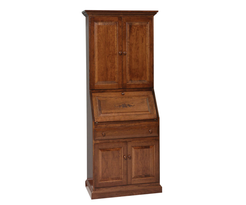 Elnora Secretary Desk W/ Full Raised Panel Doors
