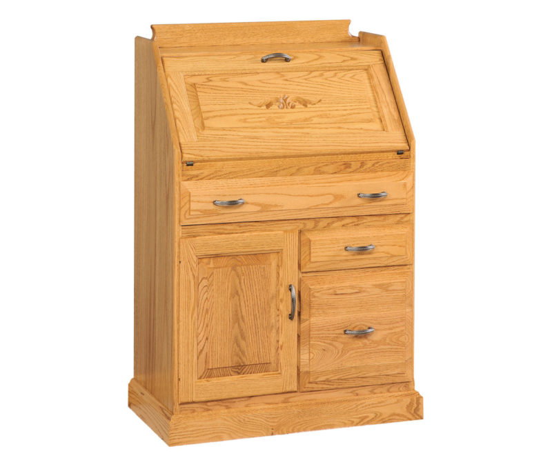 Secretary Desk W/ File Drawer