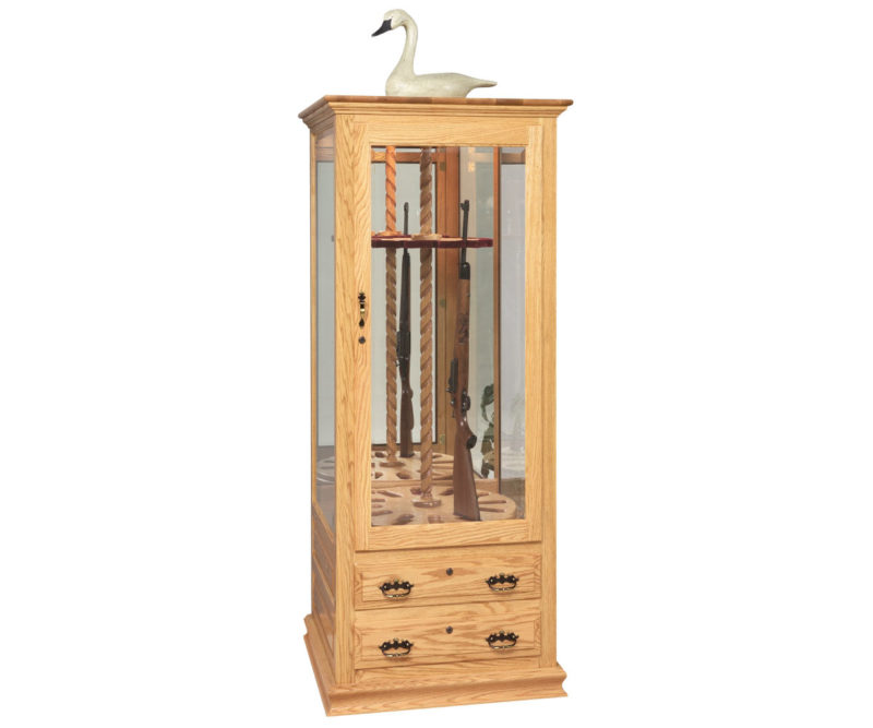 12 Gun Swivel Cabinet