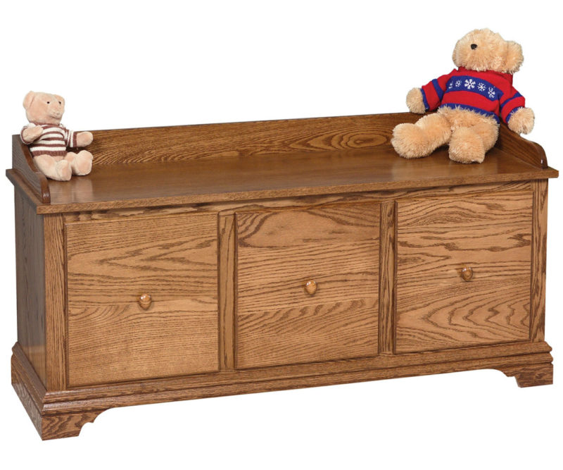 Upland Bench W/ Drawers