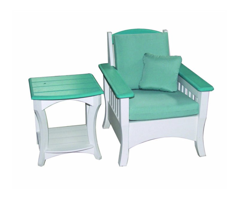 Highland Chair W/ Side Table