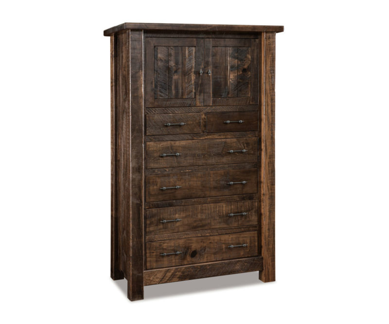 Walnut Chest Armoire