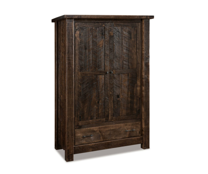 Walnut Wardrobe Armoire