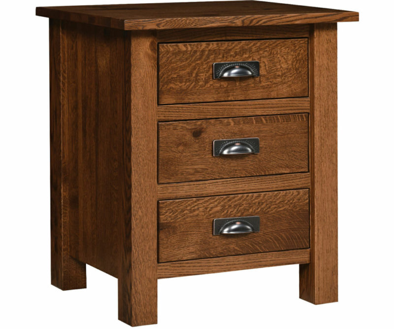 Morse 3 Drawer Night Stand