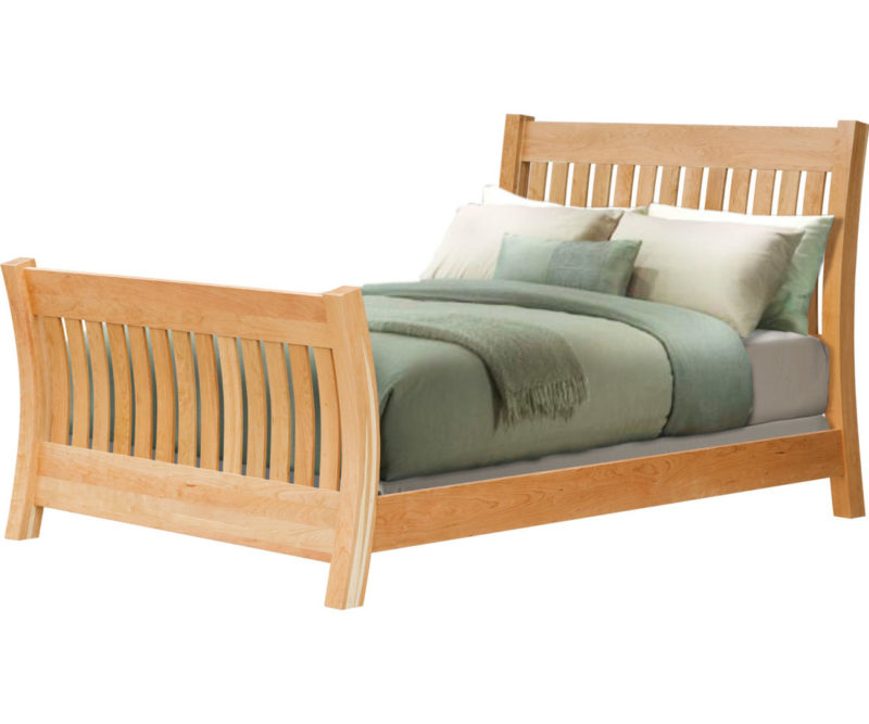 Pebble Slat Bed