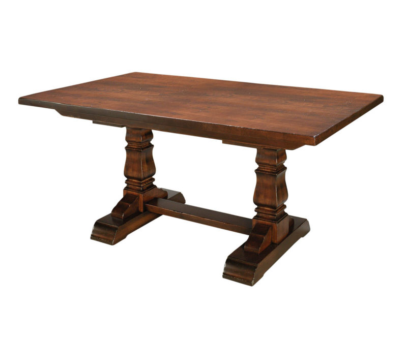 Ripple Cottage Solid Top Dining Table