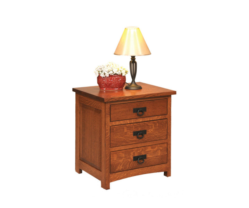 Tatum Santa Fe 3 Drawer Nightstand