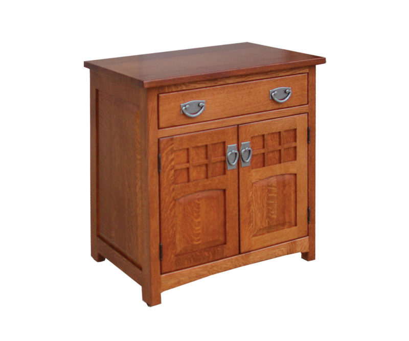 Tatum Santa Fe 1 Drawer, 2 Door Nightstand
