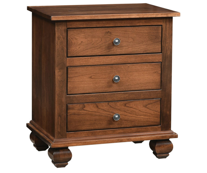 Toquet 3 Drawer Night Stand