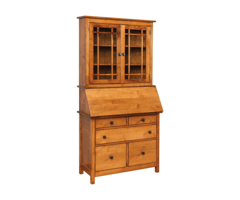 Mission Desk W/ Hutch
