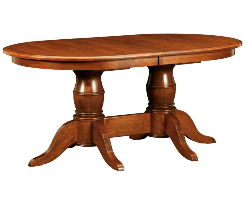 Irondale Double Pedestal Table