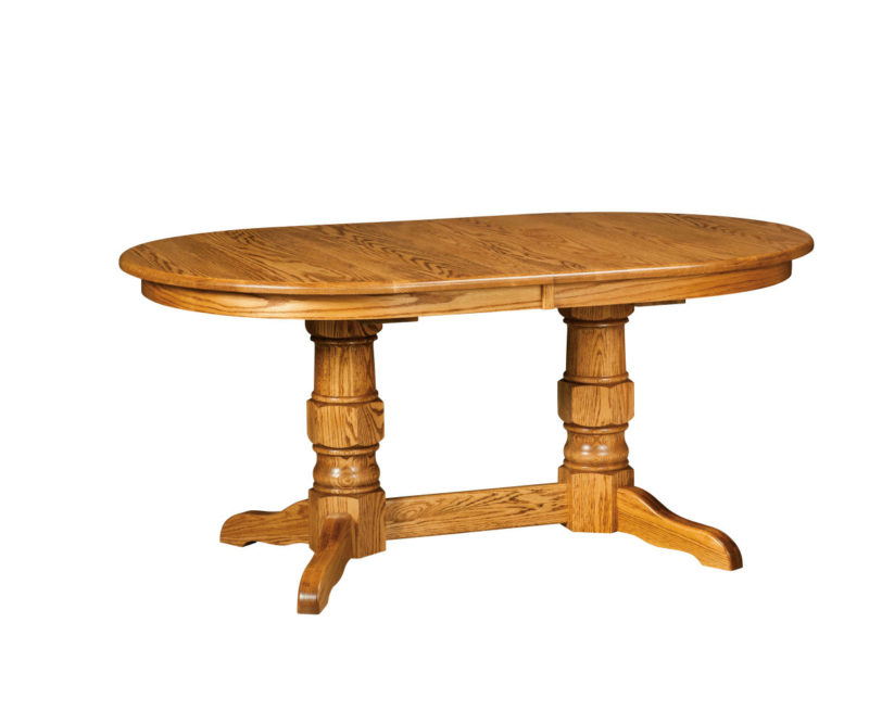 Rigley Double Pedestal Table