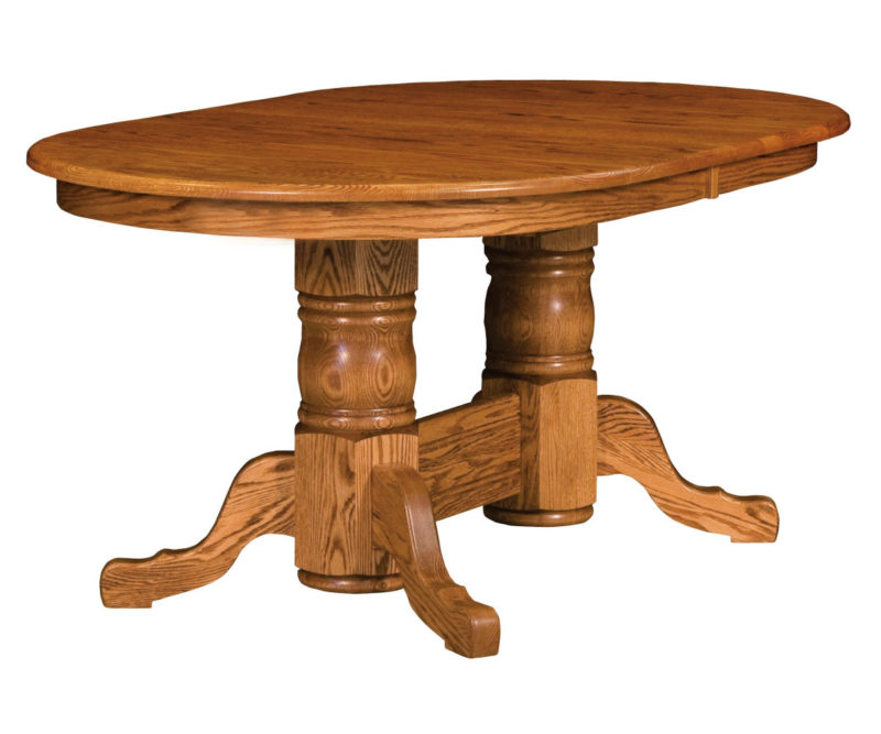 Upland Double Pedestal Table