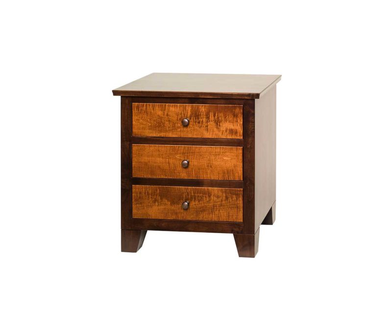 Rinzler Tiger Maple Nightstand
