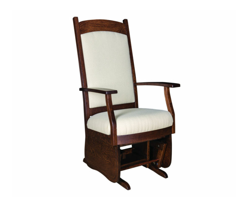 112 Oakland Padded  Back Glider