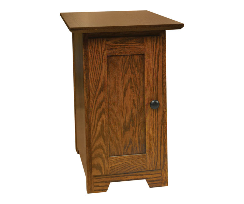 Mission Enclosed Small End Table