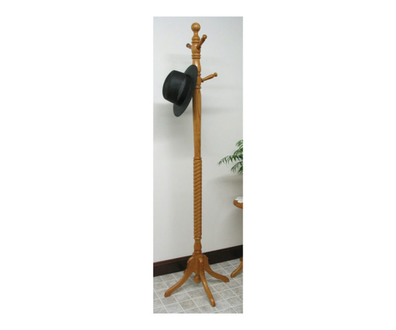 Rope Twist Hall Tree