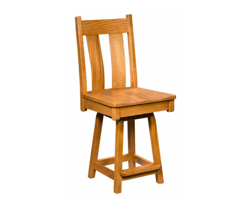 Cobblestone Swivel Bar Stool