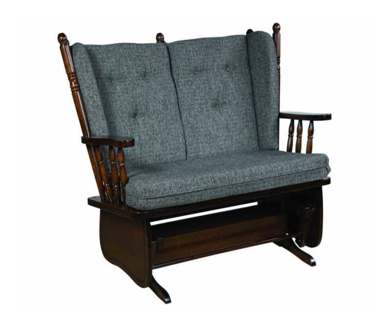 291 4-Post Low Back Love Seat