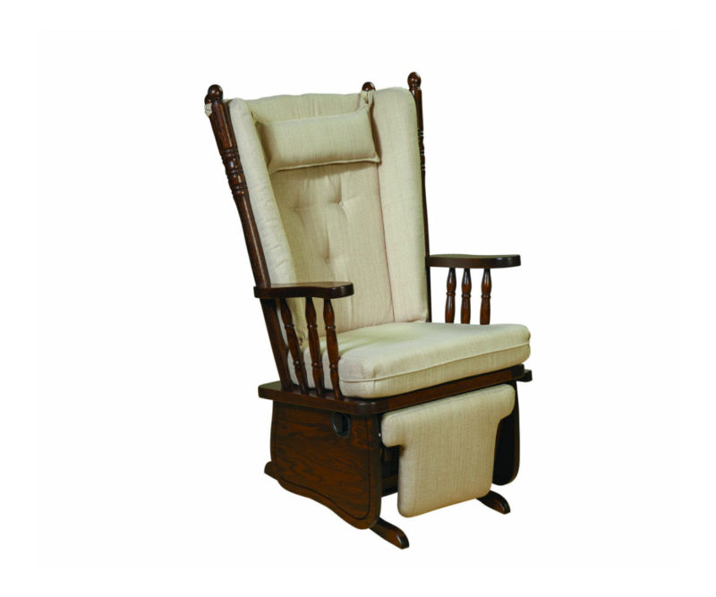 092 4-Post High Back Glider
