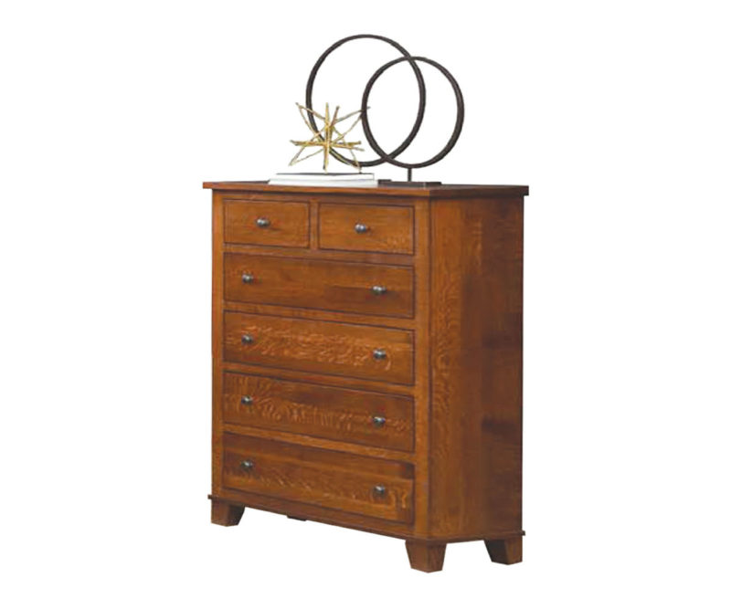 Hazel Mission 6 Drawer Chest
