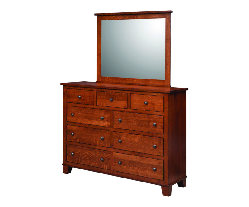 Hazel Mission 9 Drawer Dresser