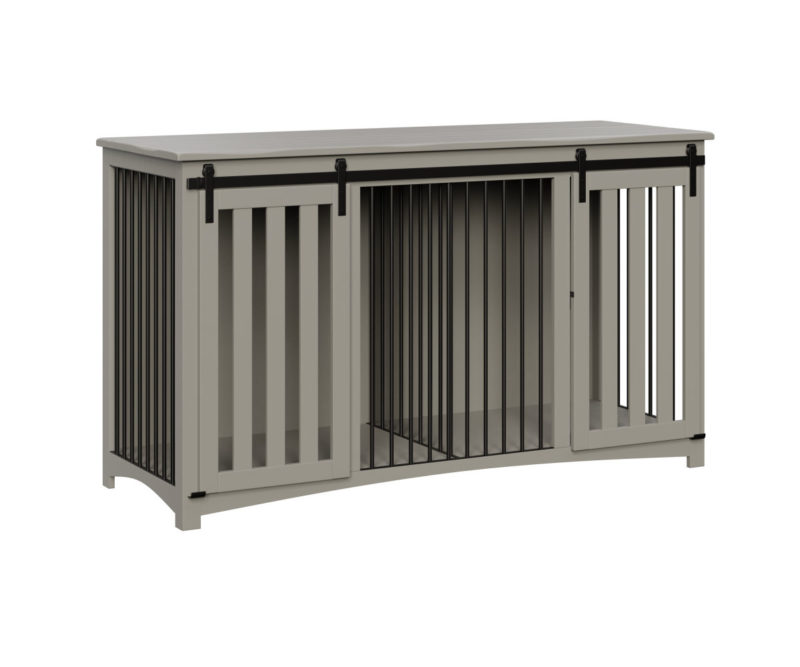 Large Double Barn Door Dog Crate