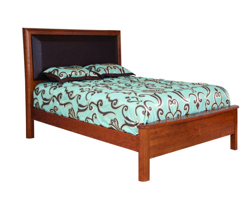Leather Panel Bed